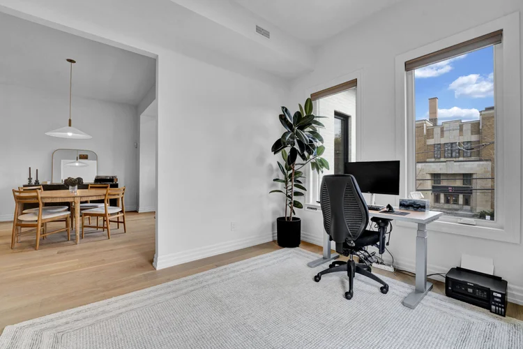 Office connection to the main living area at 248 Main Street