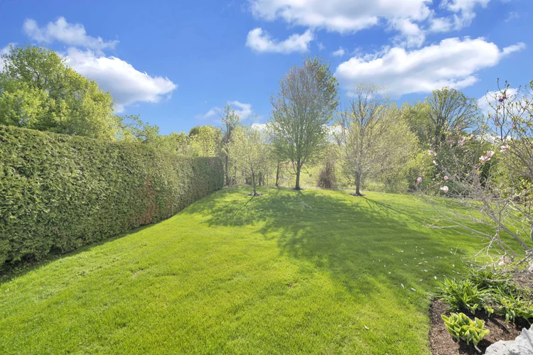 Landscaped grounds at 812 McManus
