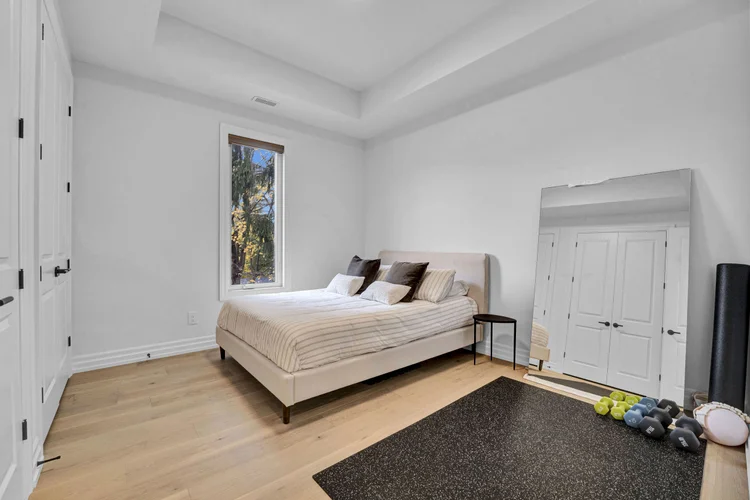 Bedroom with built-in storage at 248 Main Street