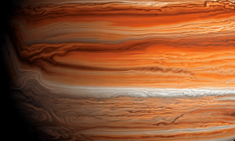 Jupiter surface