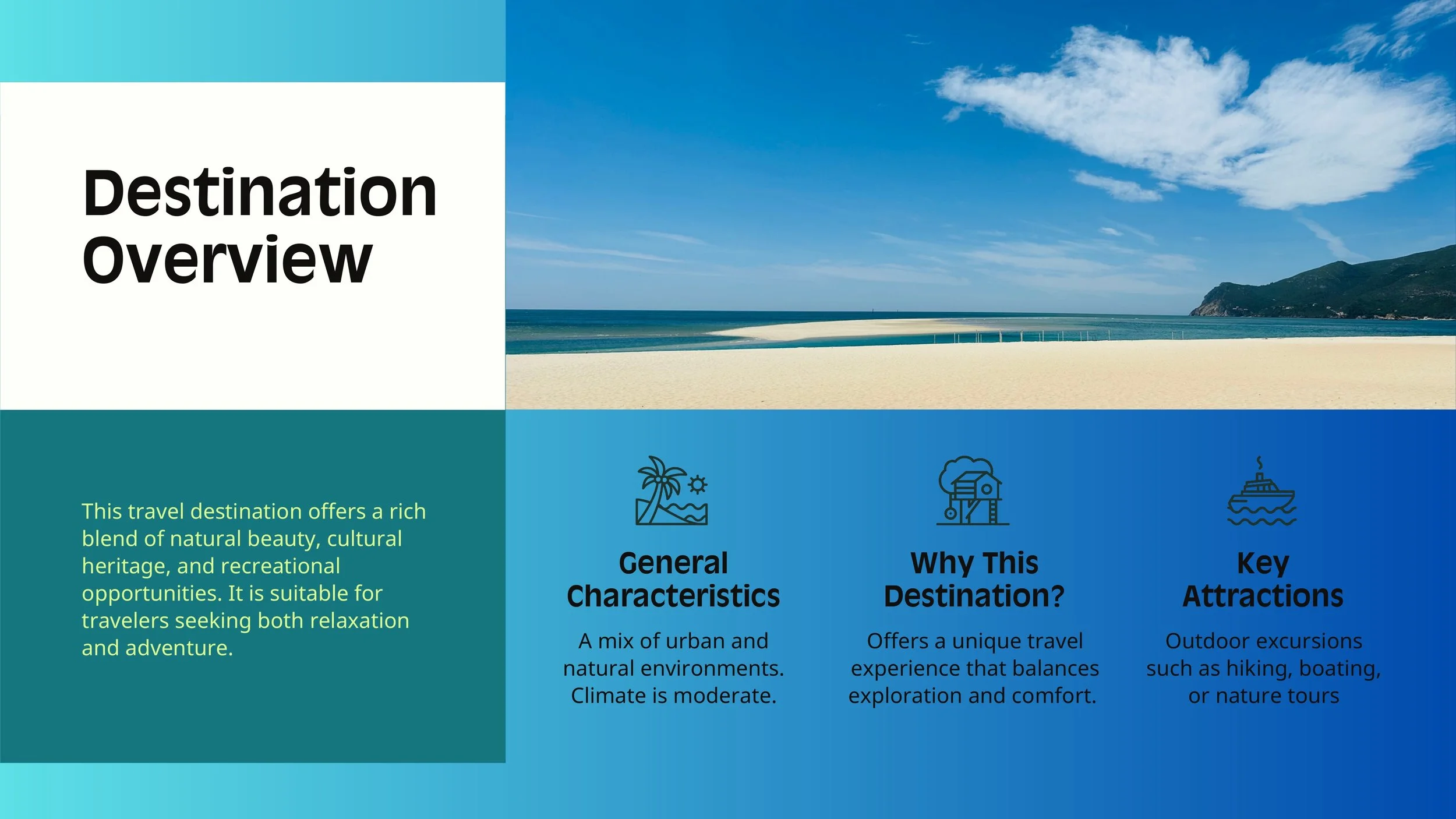 Sea Skin destination overview