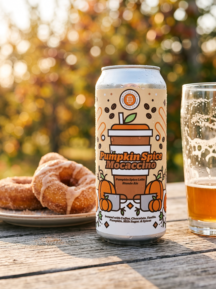 Pumpkin Spice Mocaccino campaign image: Cider-donut pairing