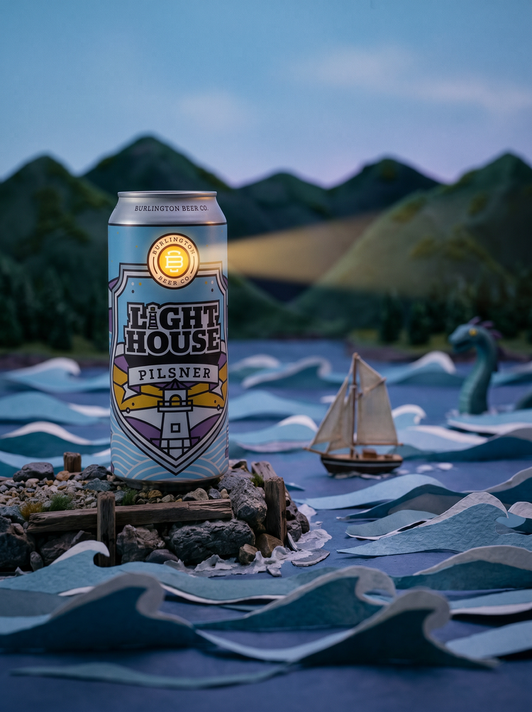 Light House campaign image: Miniature can scene