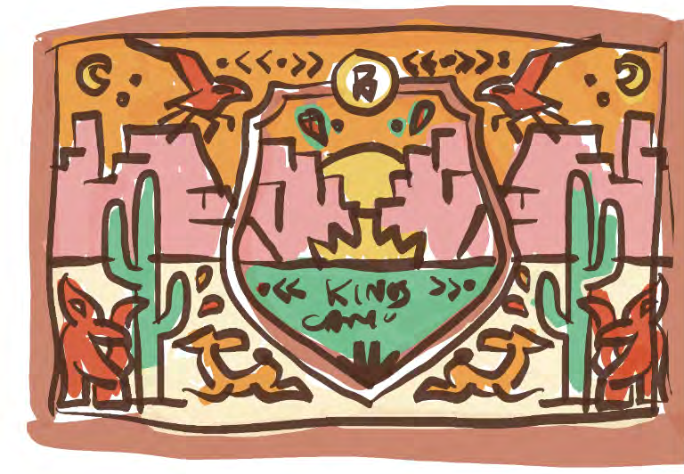Kings Canyon: Digital concept sketch, artwork by Tim Fealey