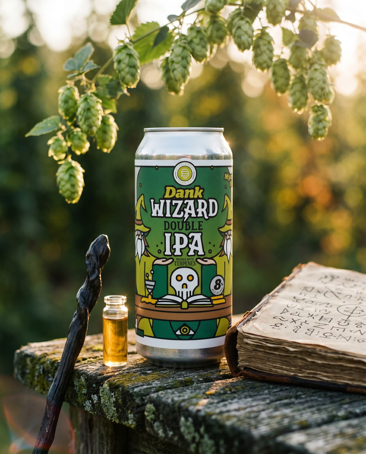 Dank Wizard campaign image: Hop-garden spellbook