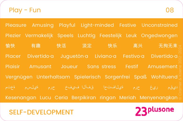 Achterzijde play, fun