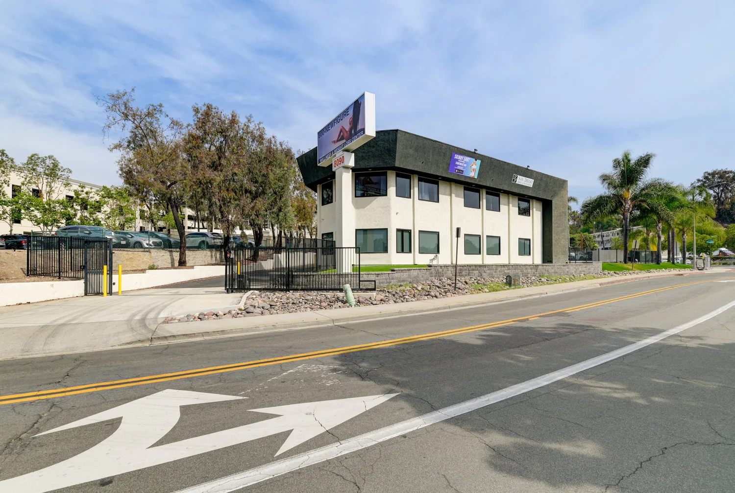 Office and medical building at 8090 Parkway Drive in La Mesa, an OPRE commercial listing
