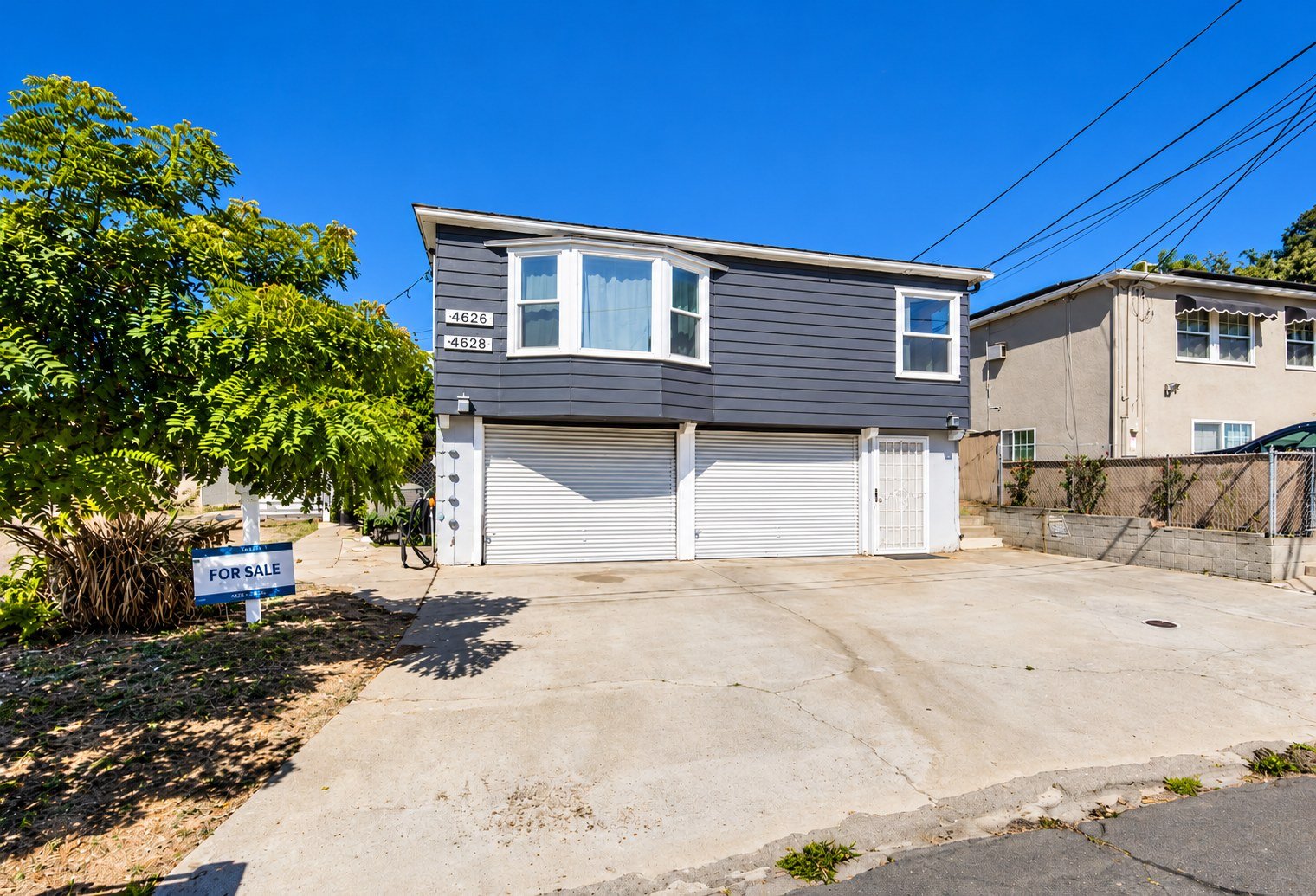 4626-28 Edenvale Ave duplex for sale in La Mesa, CA