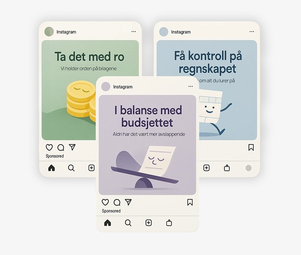 AI instagram eksempel