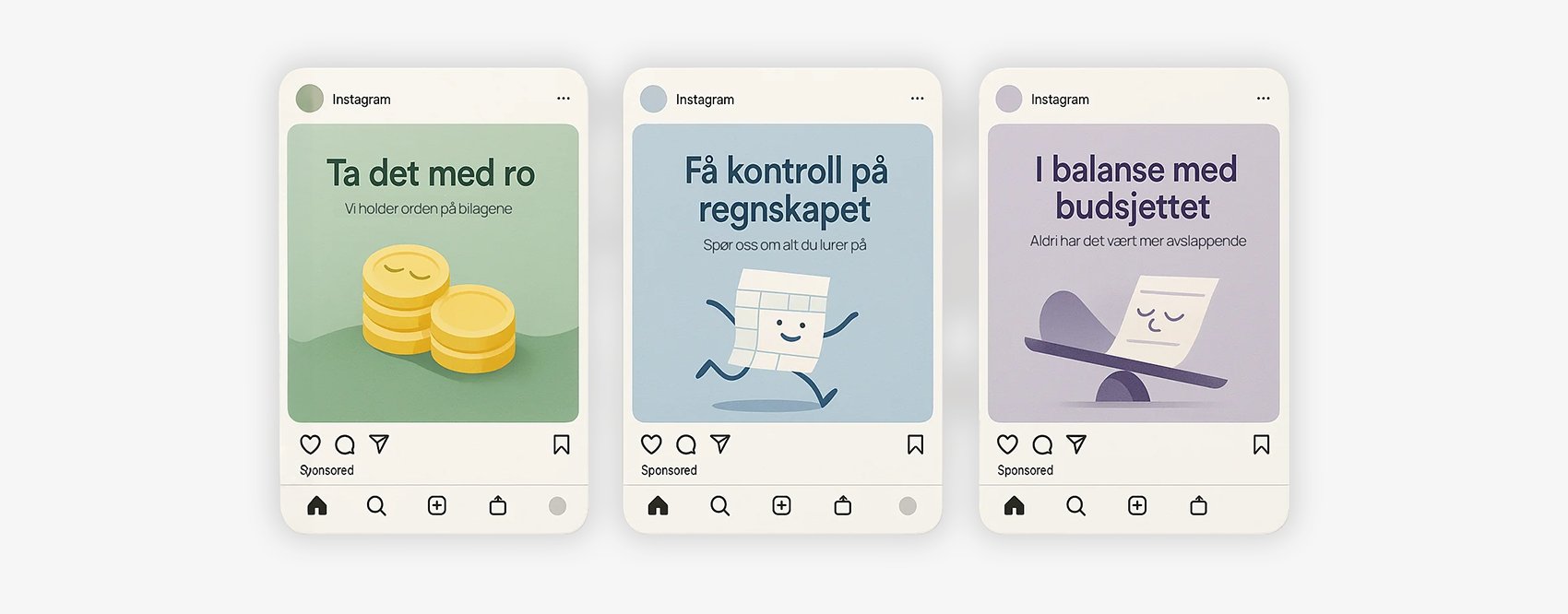 AI instagram eksempel