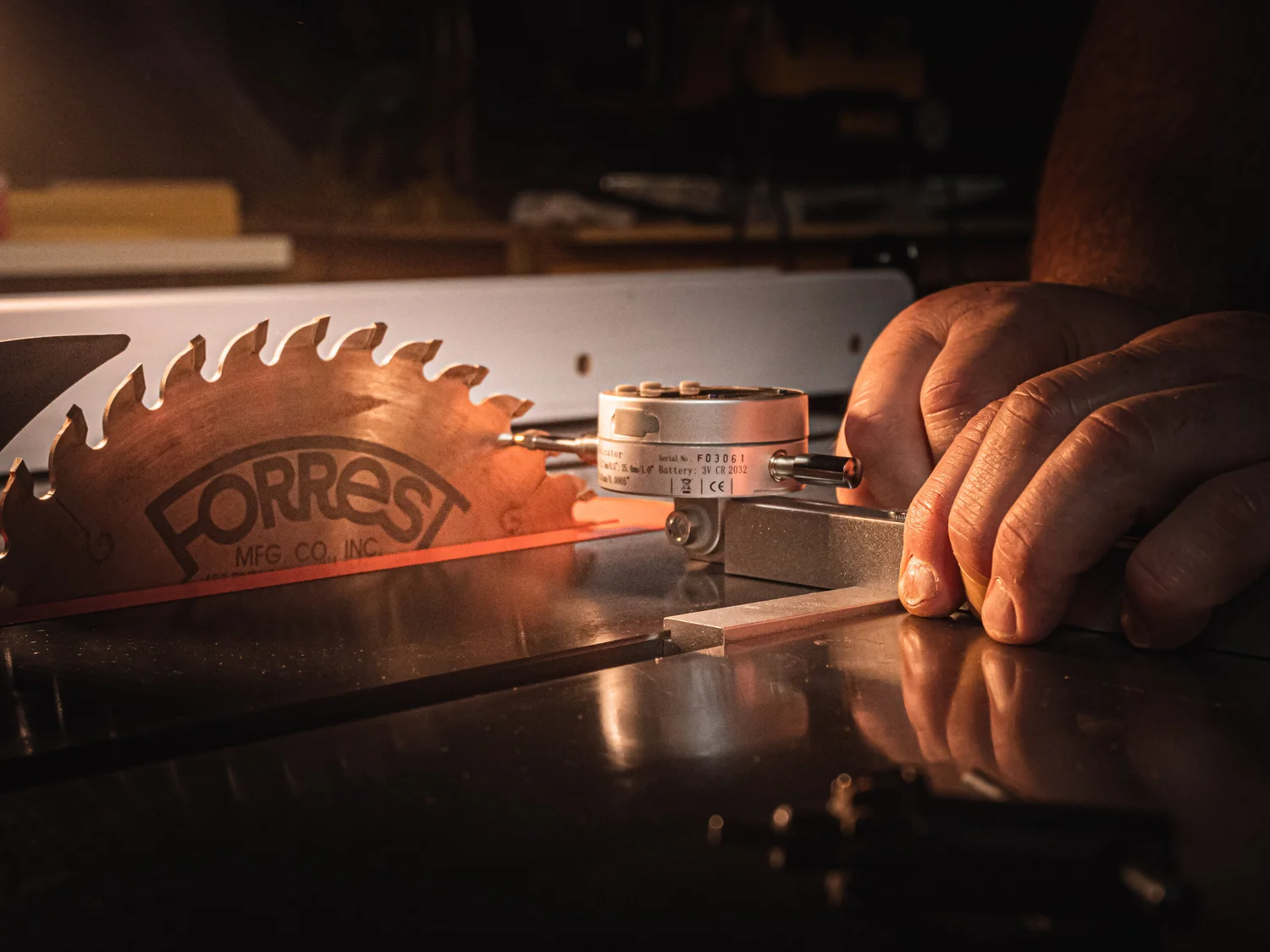 Build process at the bench