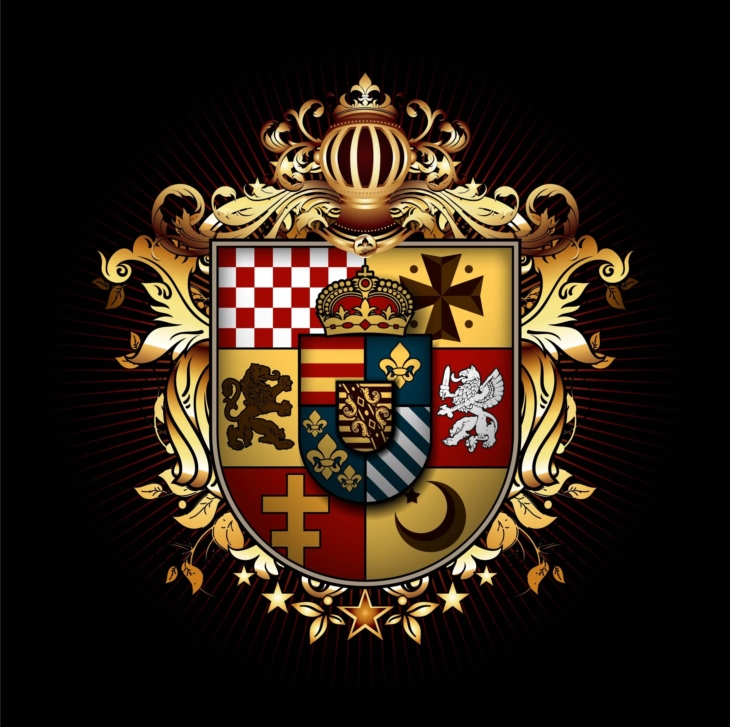 Family crest example