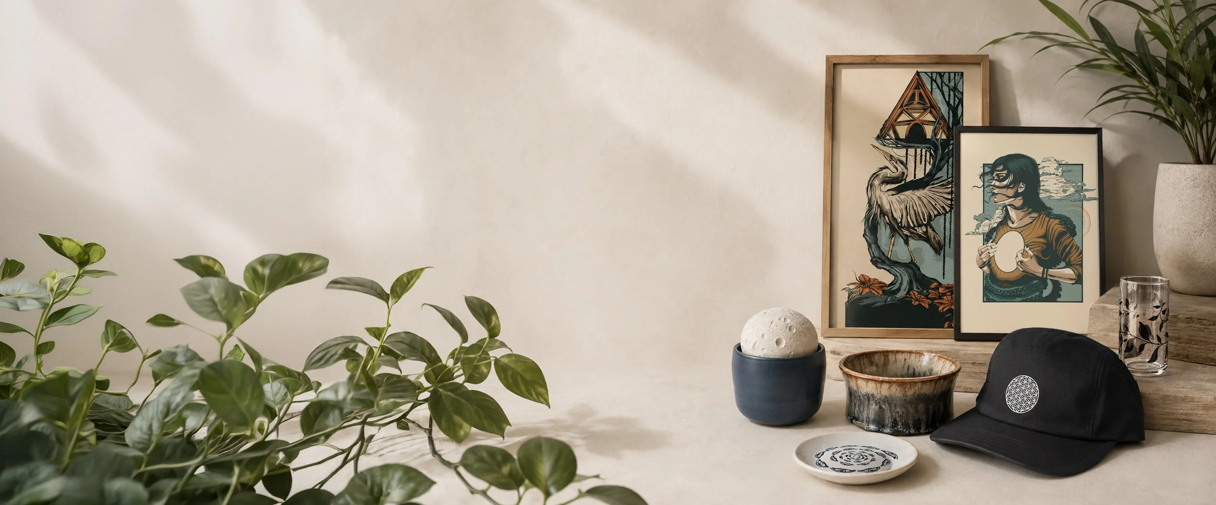 Humblee Studio art, posters, ceramics and handmade goods
