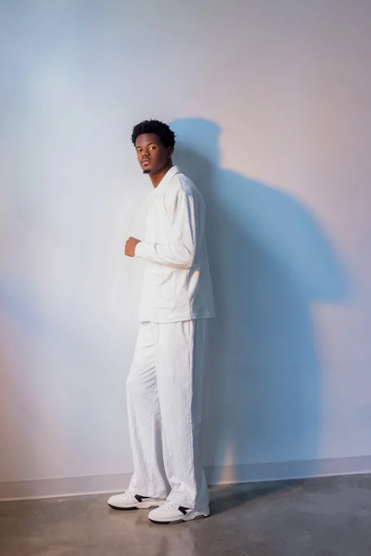White on white