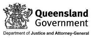 Queensland Department of Justice logo