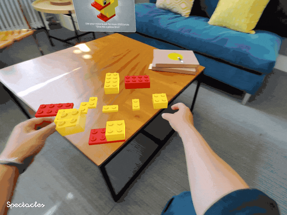 Bricktacular initial hint screen