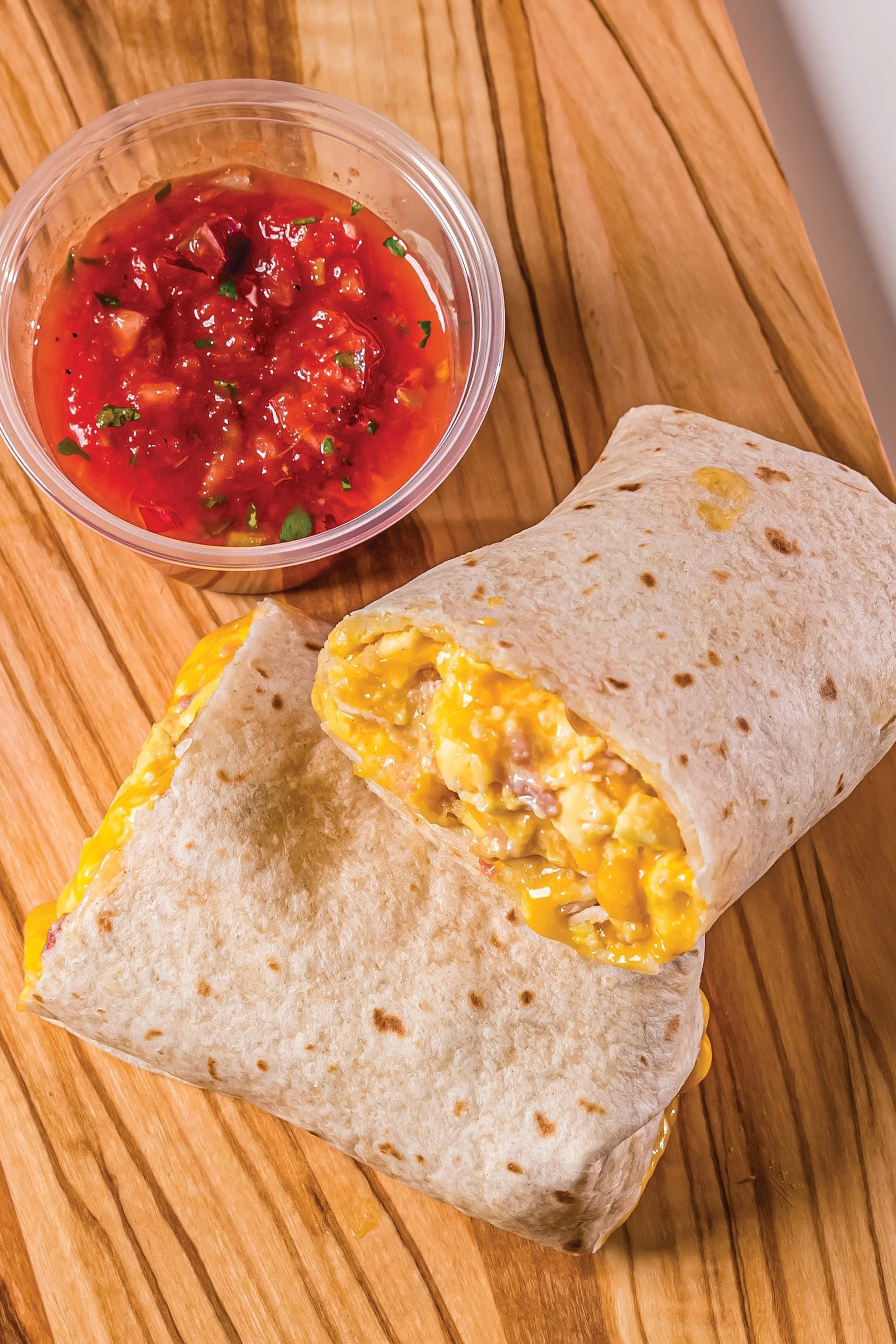 Mama Ross Breakfast Burrito