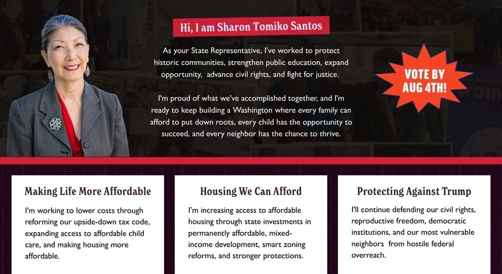 Sharon Tomiko Santos mailer