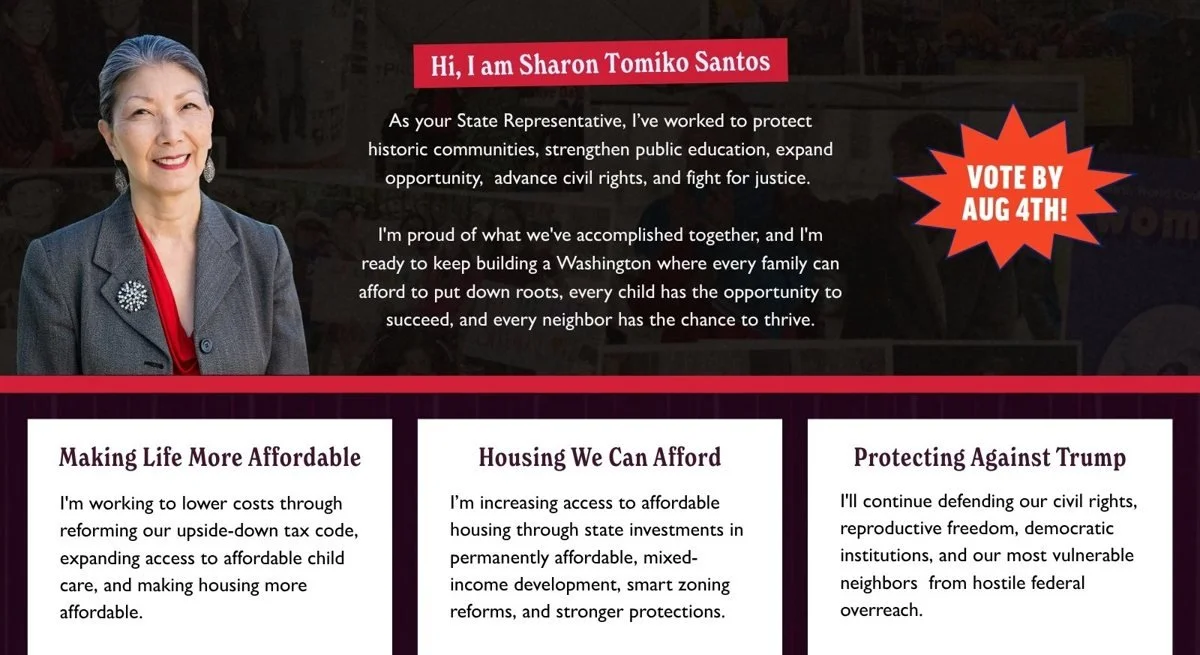 Sharon Tomiko Santos mailer