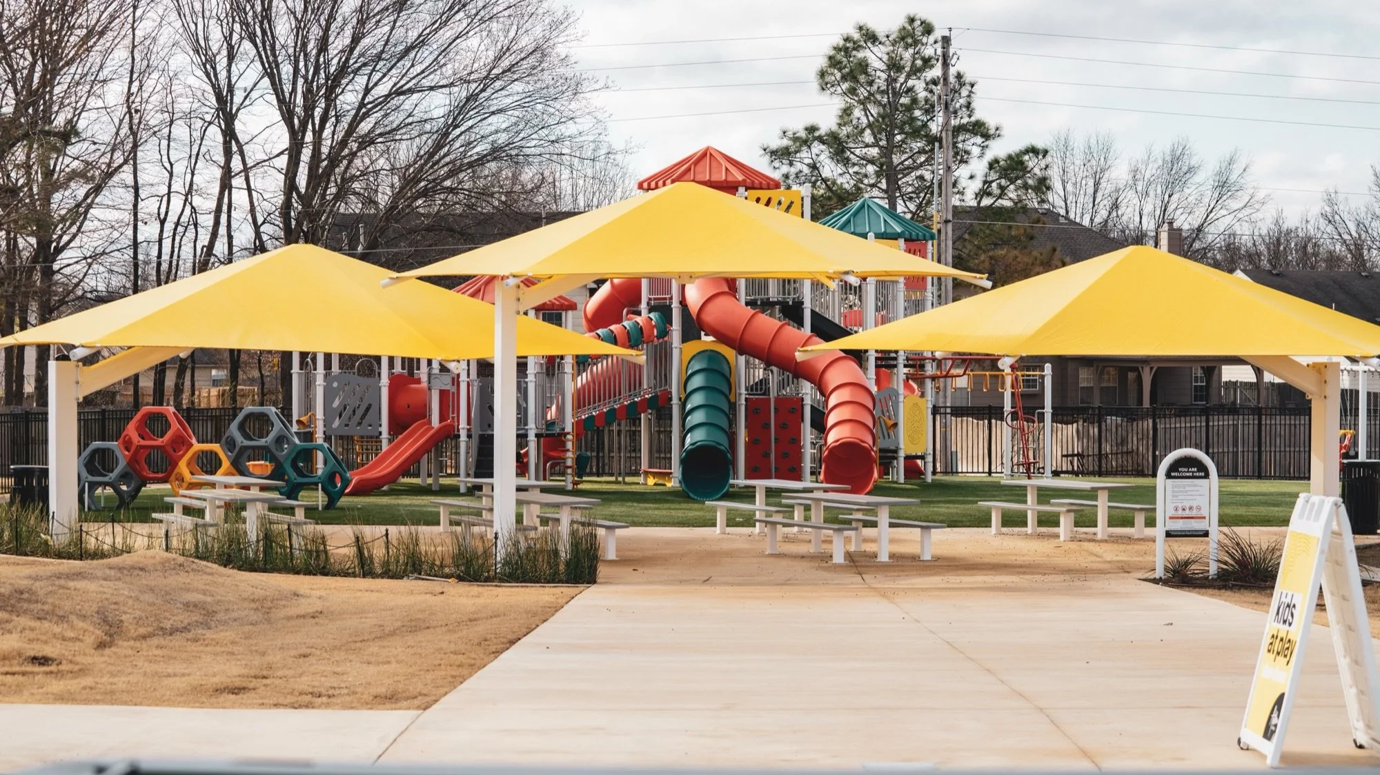 The outdoor playground at Anthem Church in Broken Arrow