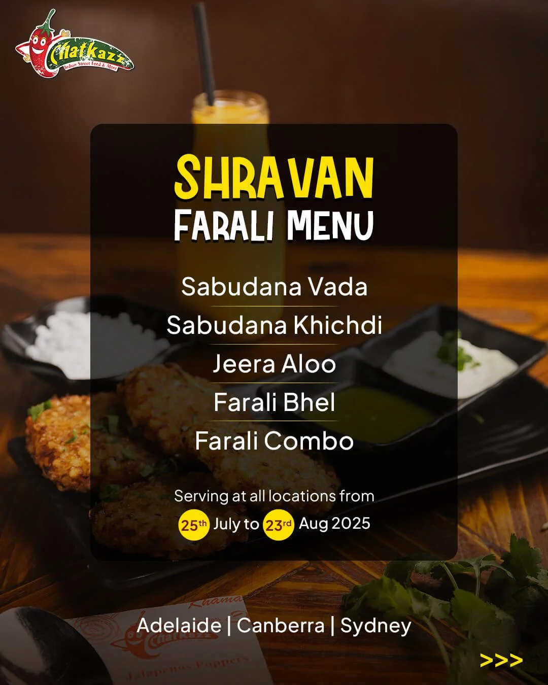 Seasonal Offering of Farali Favourites