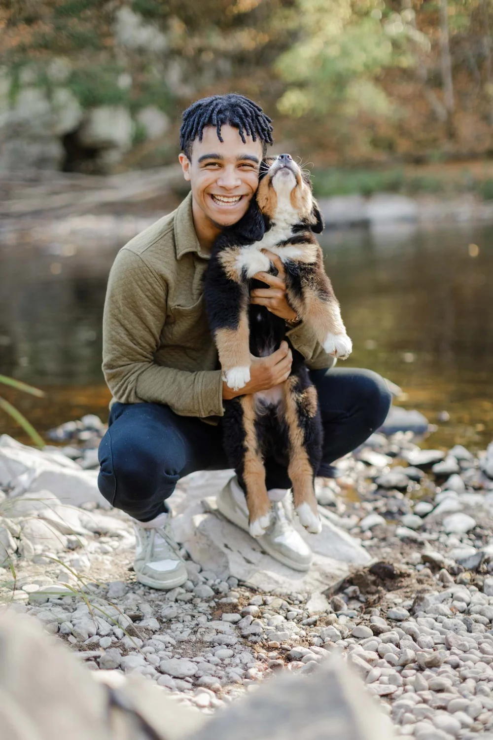 Stokeshire puppy transport with Anakin and AJ Stokes, Midwest Pet Transport