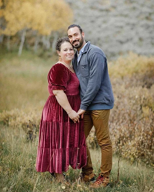 James and Katie Stokes, founders of Stokeshire Designer Doodles