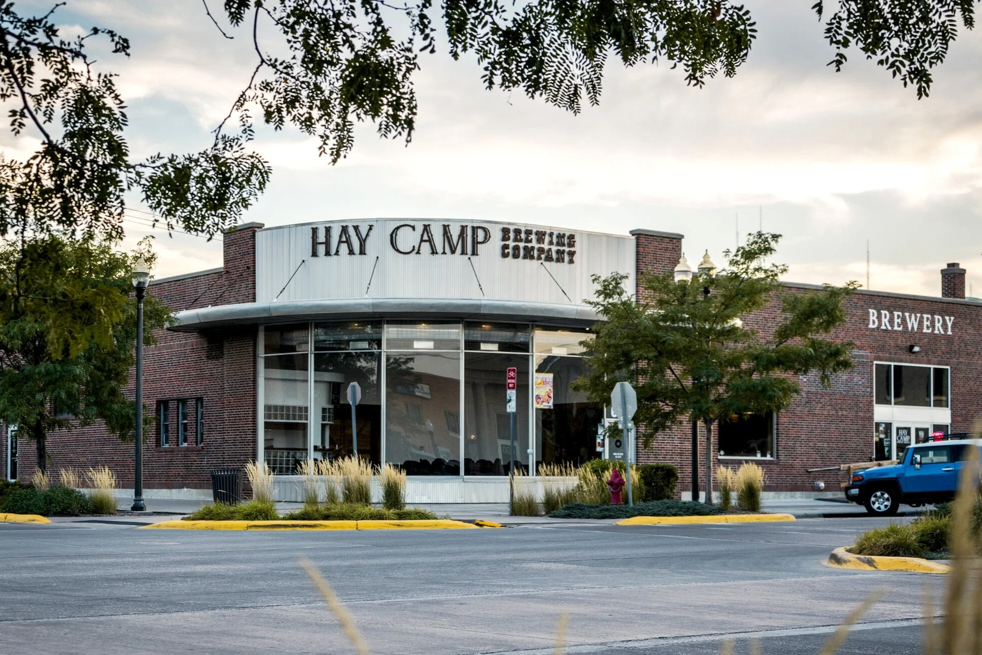 The Mothership — Hay Camp Brewing's 1948 art-deco building in downtown Rapid City