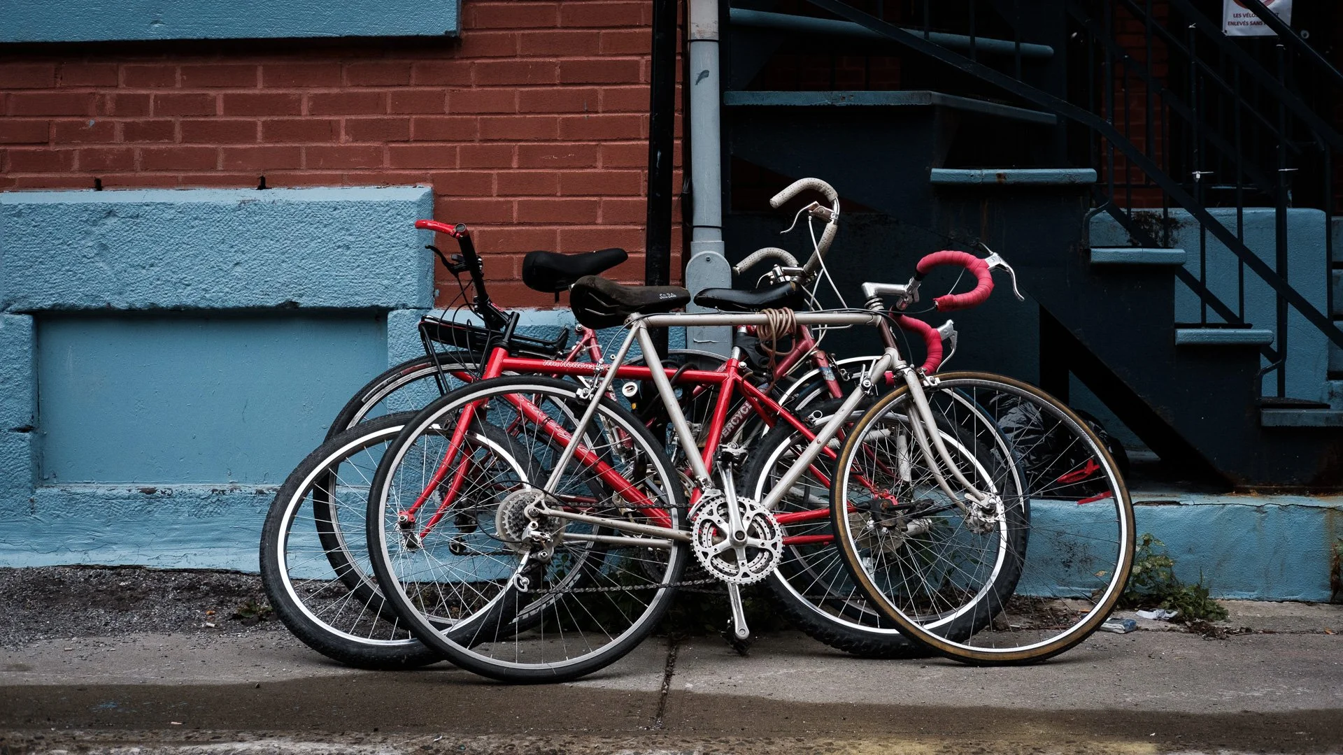 Montréal street photography — urban alleyway detail, natural light
