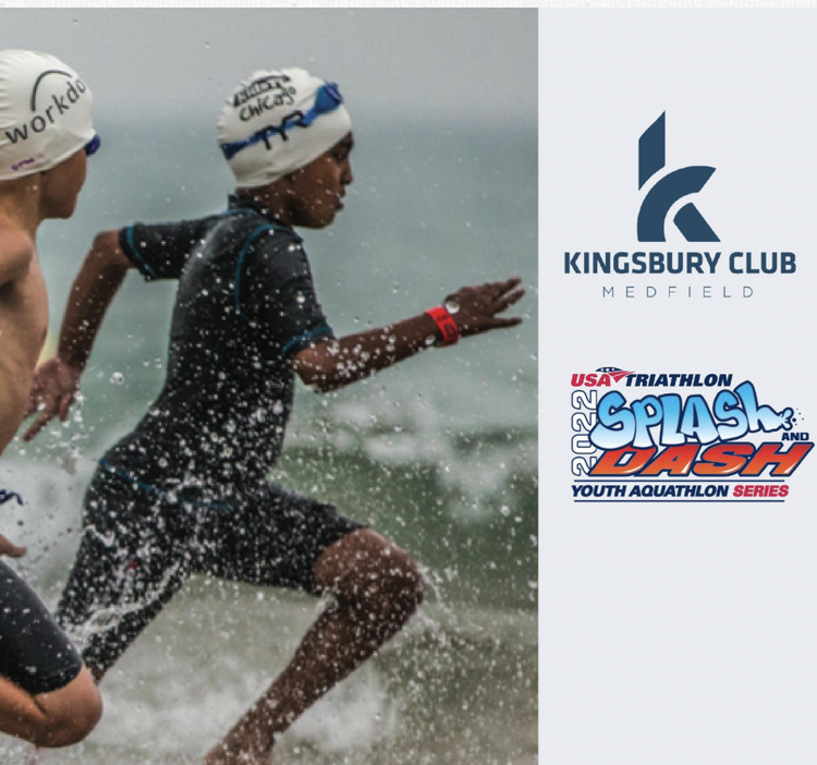 Kingsbury Club Medfield Triathalon Splash & Dash Youth Aquathon Series