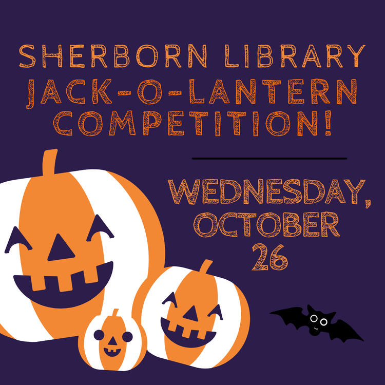 Sherborn Library Jack-o-lantern Compeition