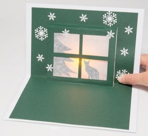 Light-Up Holiday Card Sherborn Library