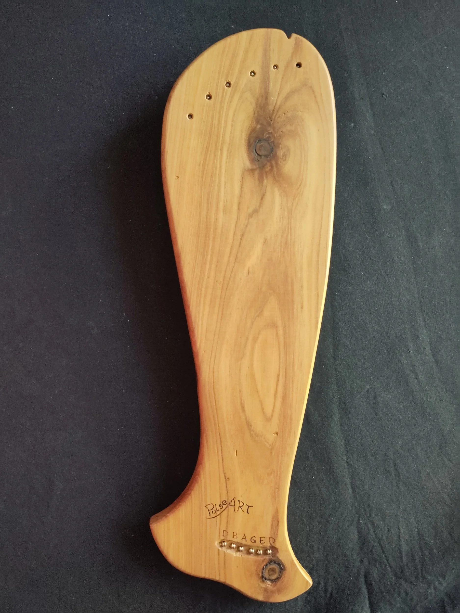 Penta Whale – Flower of Life – Cypress Pine – Back