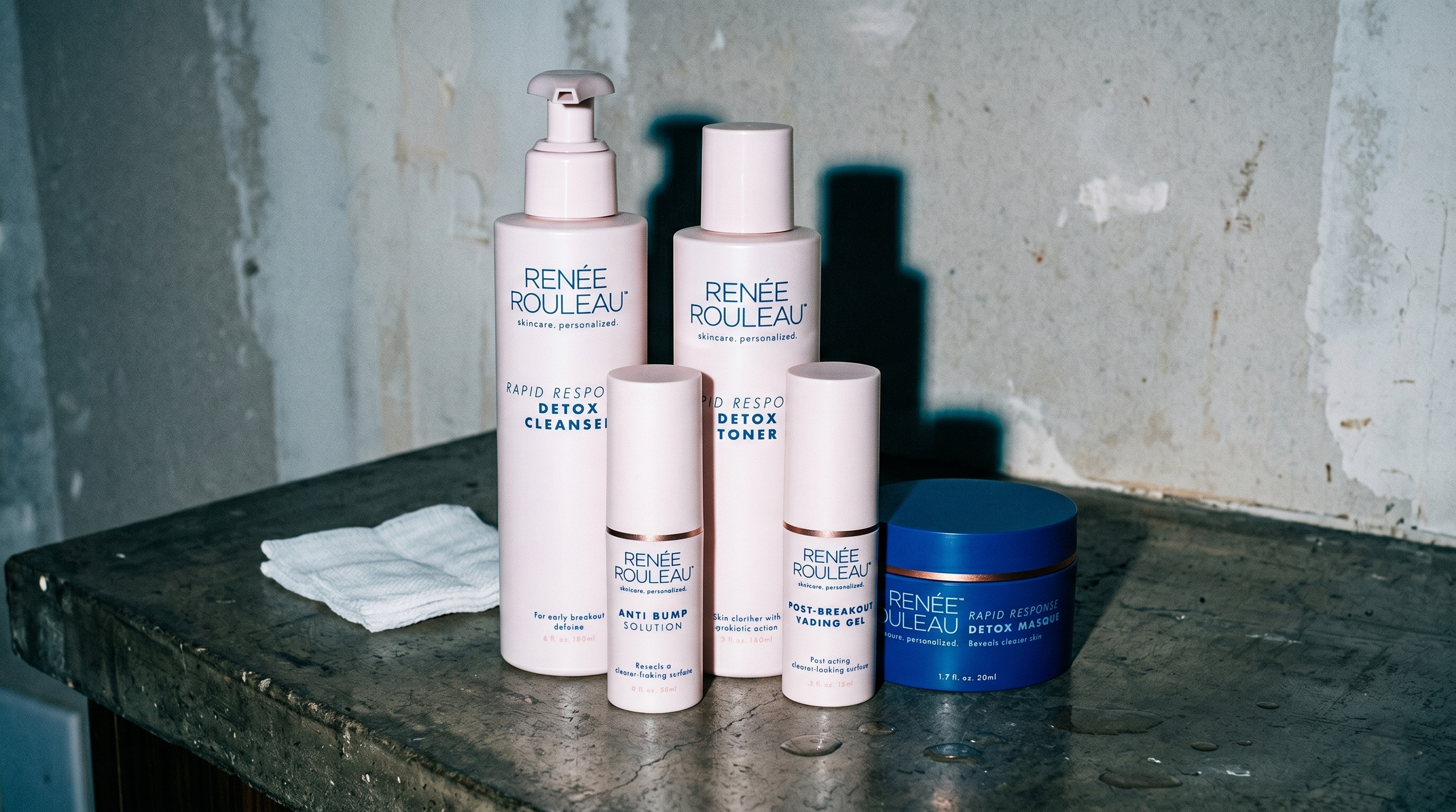 Renee Rouleau Rapid Response products for breakouts