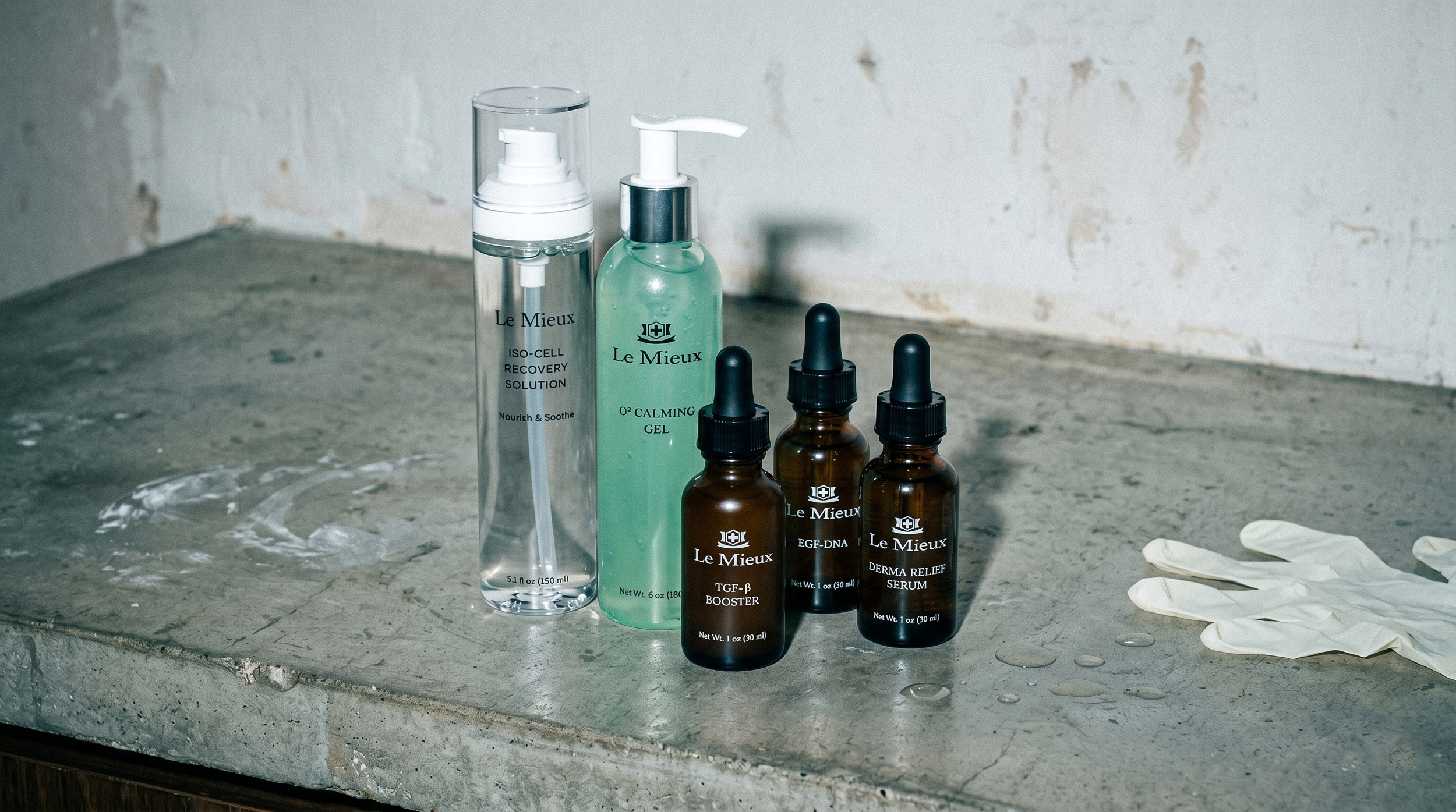 Le Mieux barrier repair products