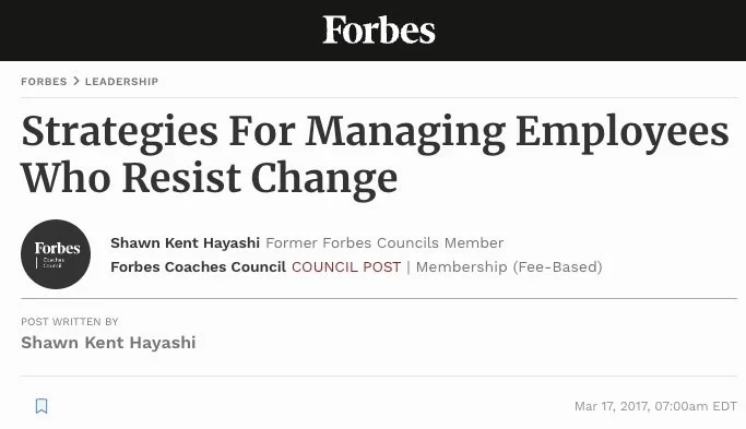 Strategies for Managing Employees Who Resist Change