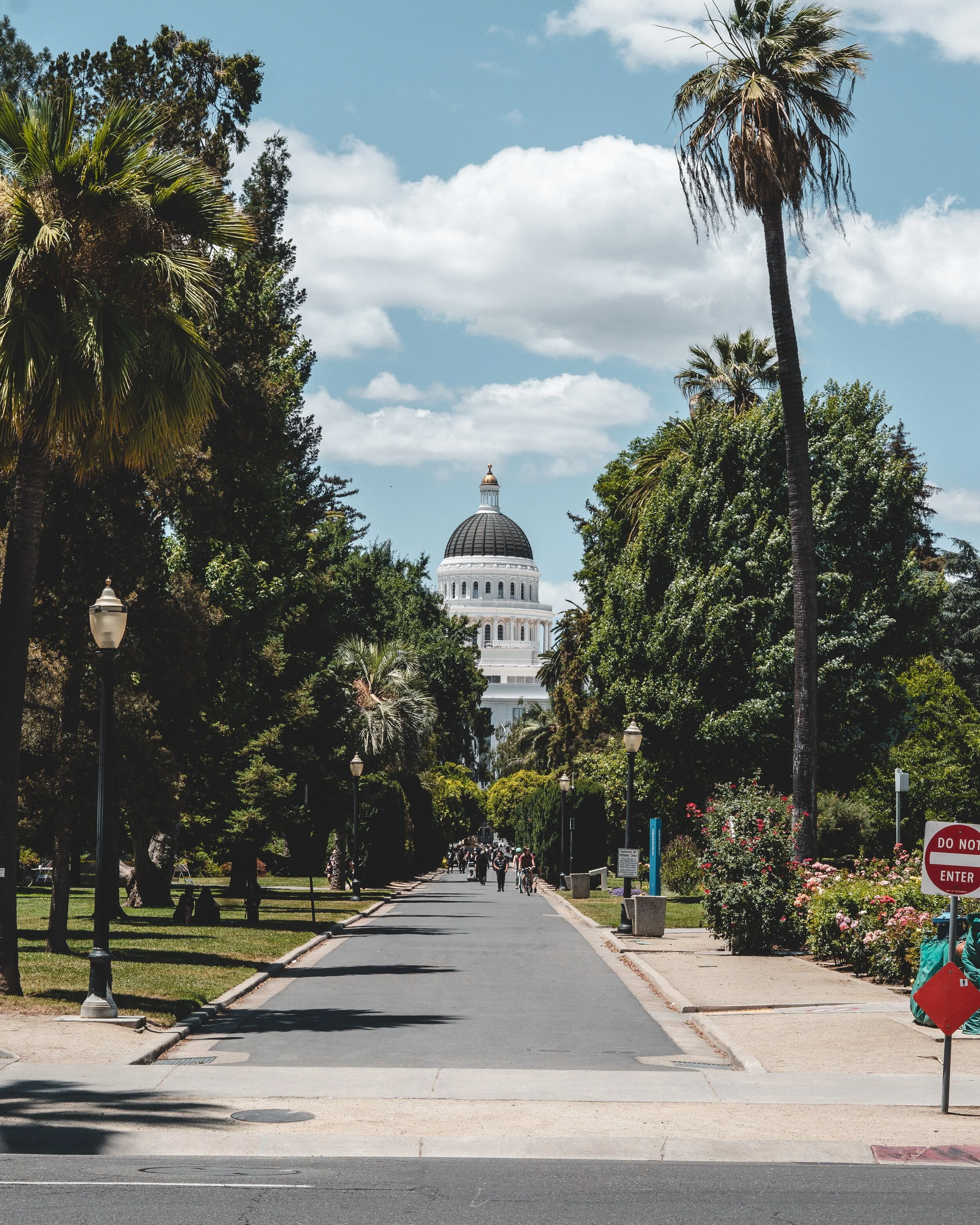The California State Capitol in Sacramento