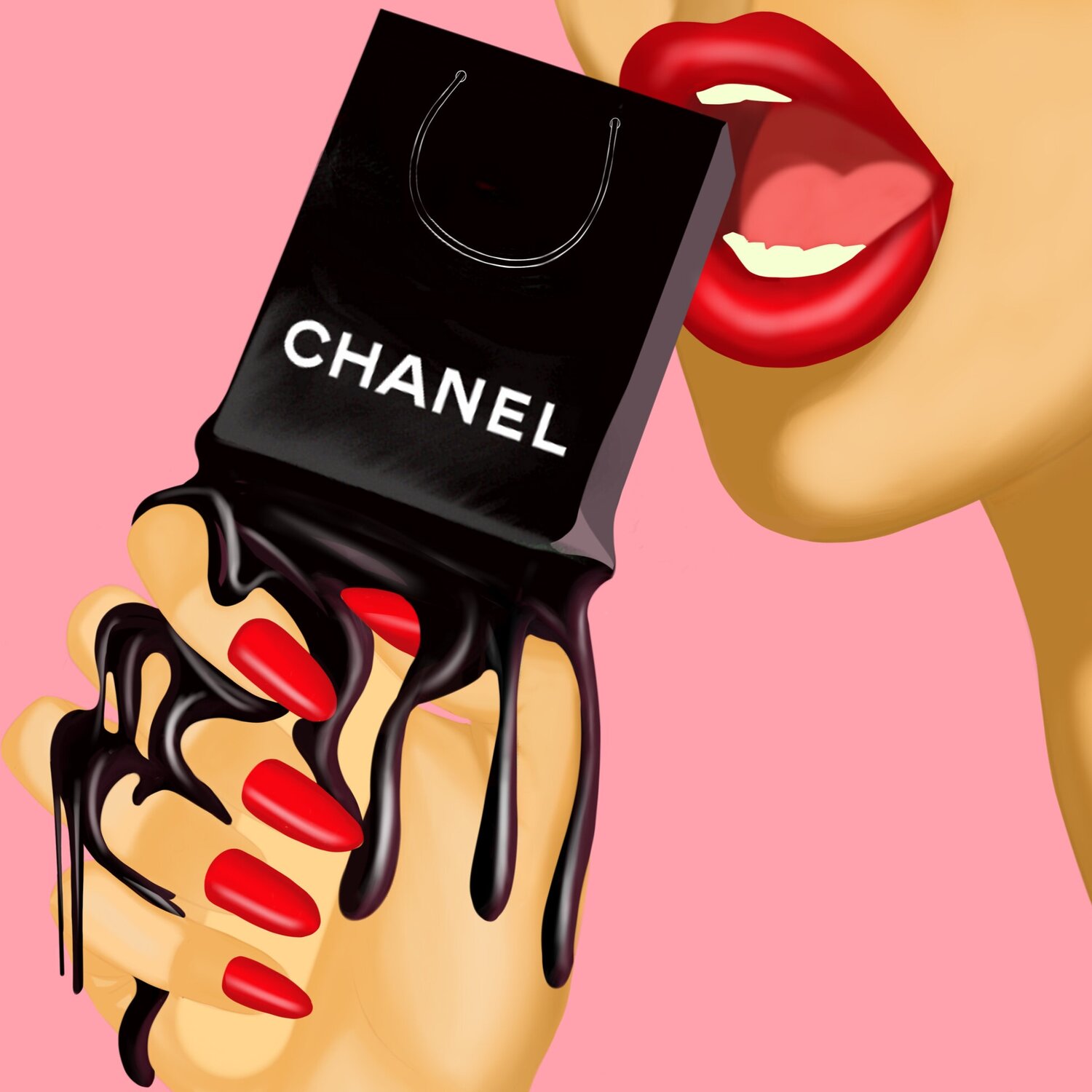 Chanel II Famous Brand, make up – Oh Sweet Art!