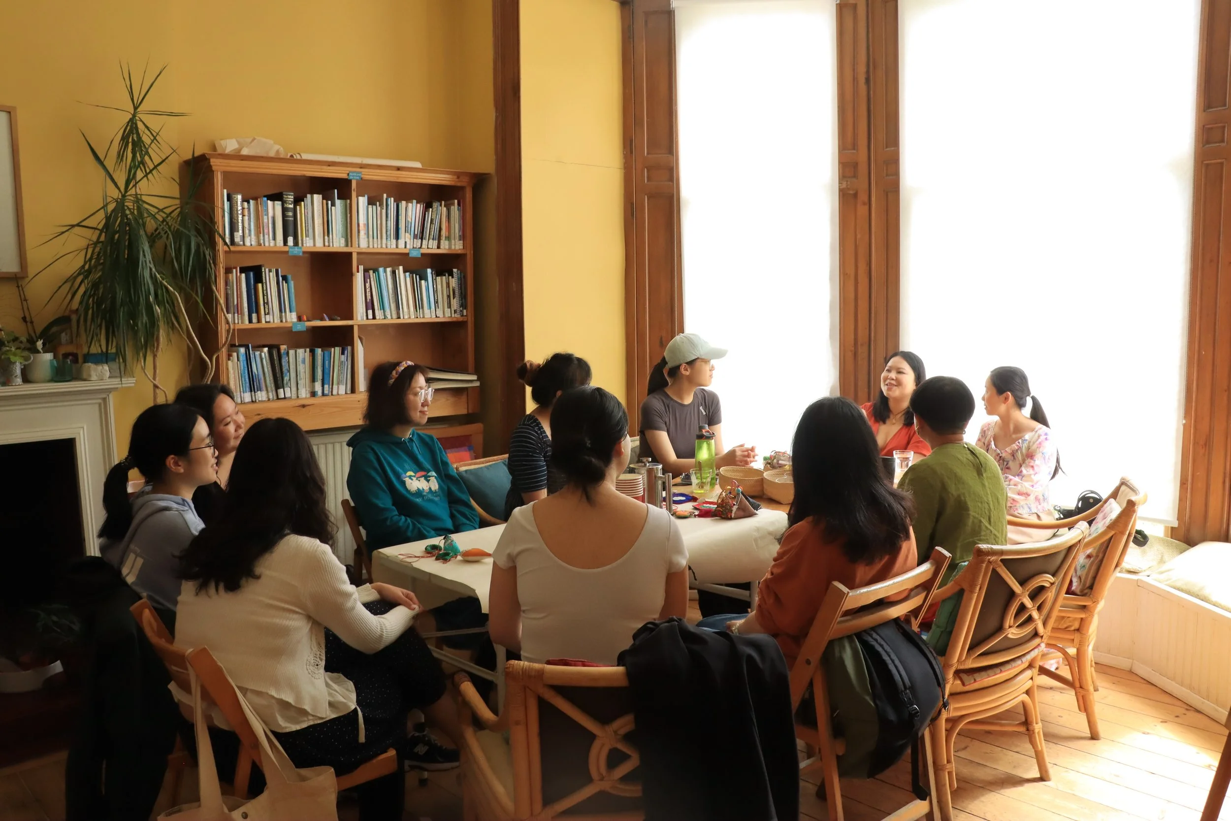 East and Southeast Asian community members gathered for an ESA Scotland session