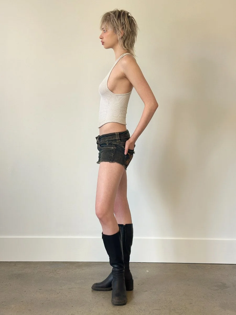 Full length, profile