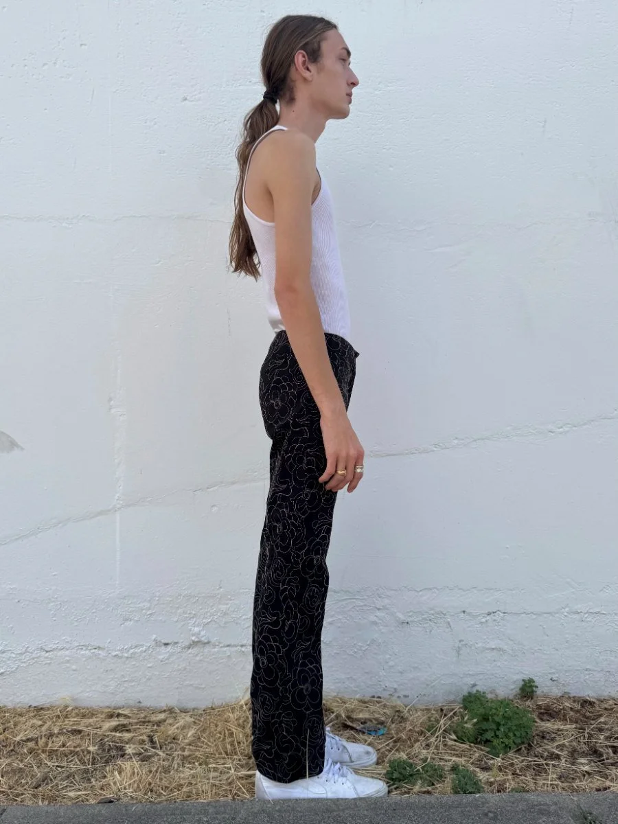 Full length, profile