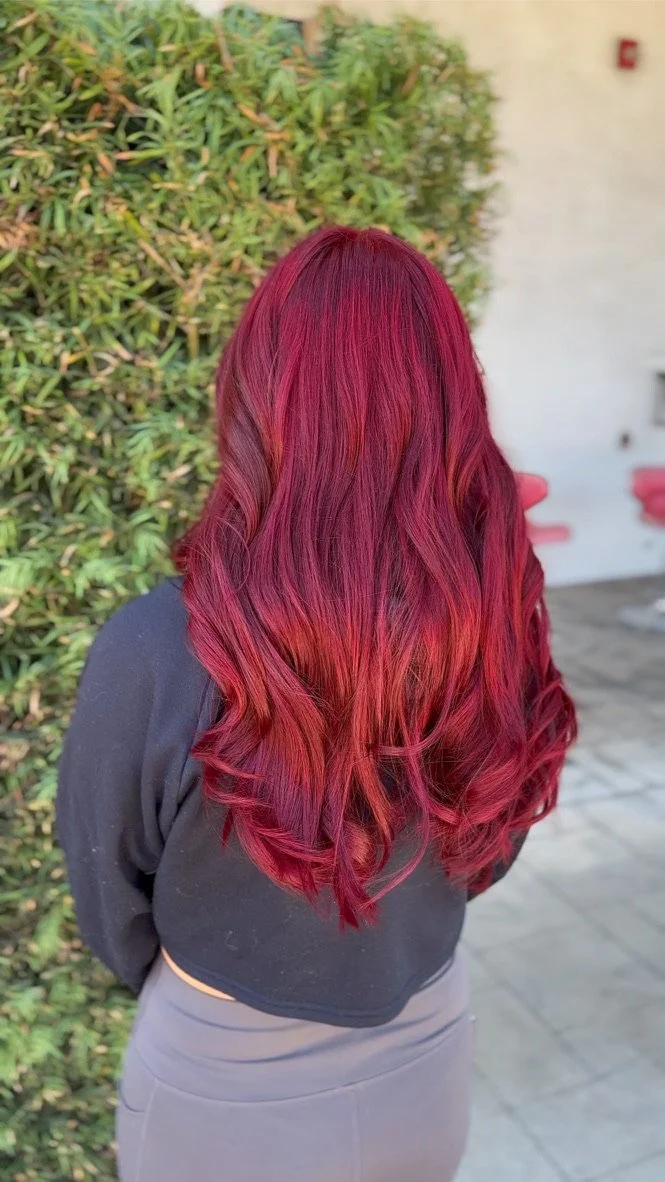 Dimensional red waves