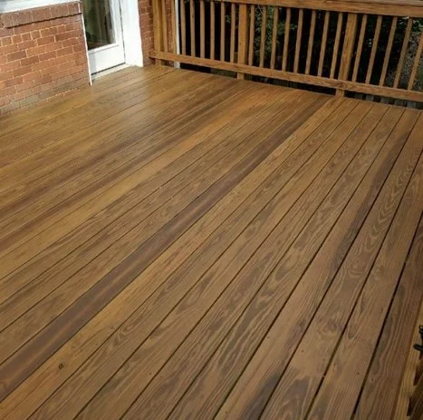 Deck after Bowie MD wood grain restored stained protected