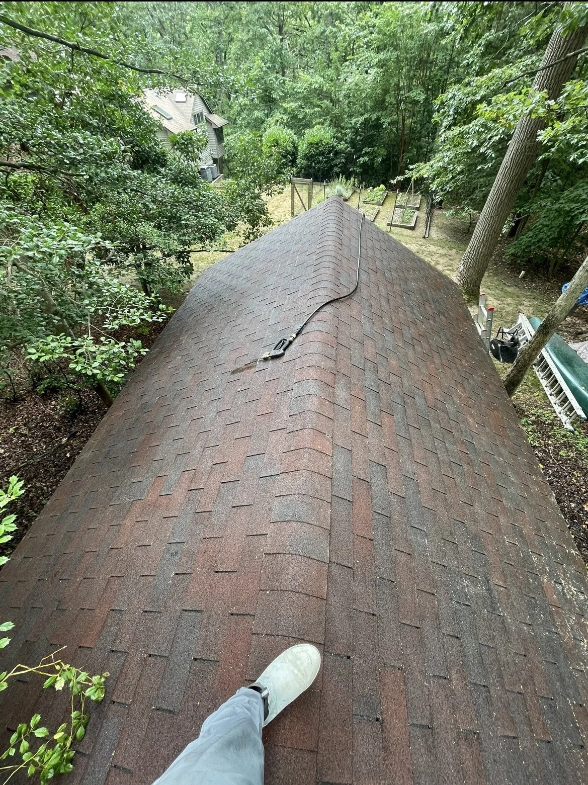 Patio and deck after Annapolis MD restored