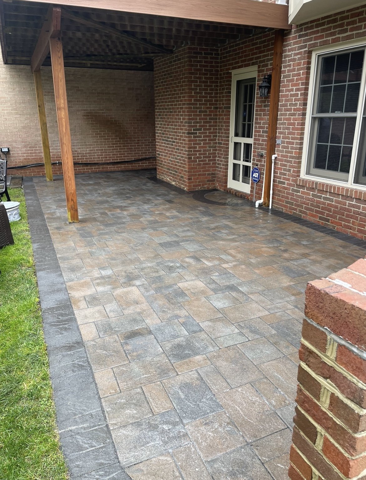 Patio after Bowie MD clean restored sealed