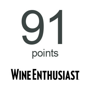 91 Points, Wine Enthusiast