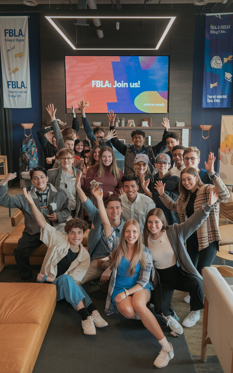 FBLA conference group photo