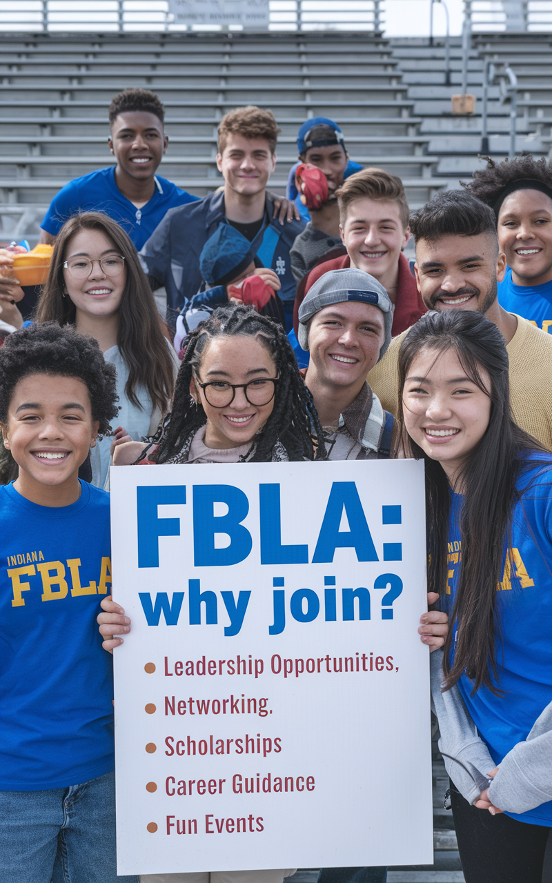 FBLA informational poster