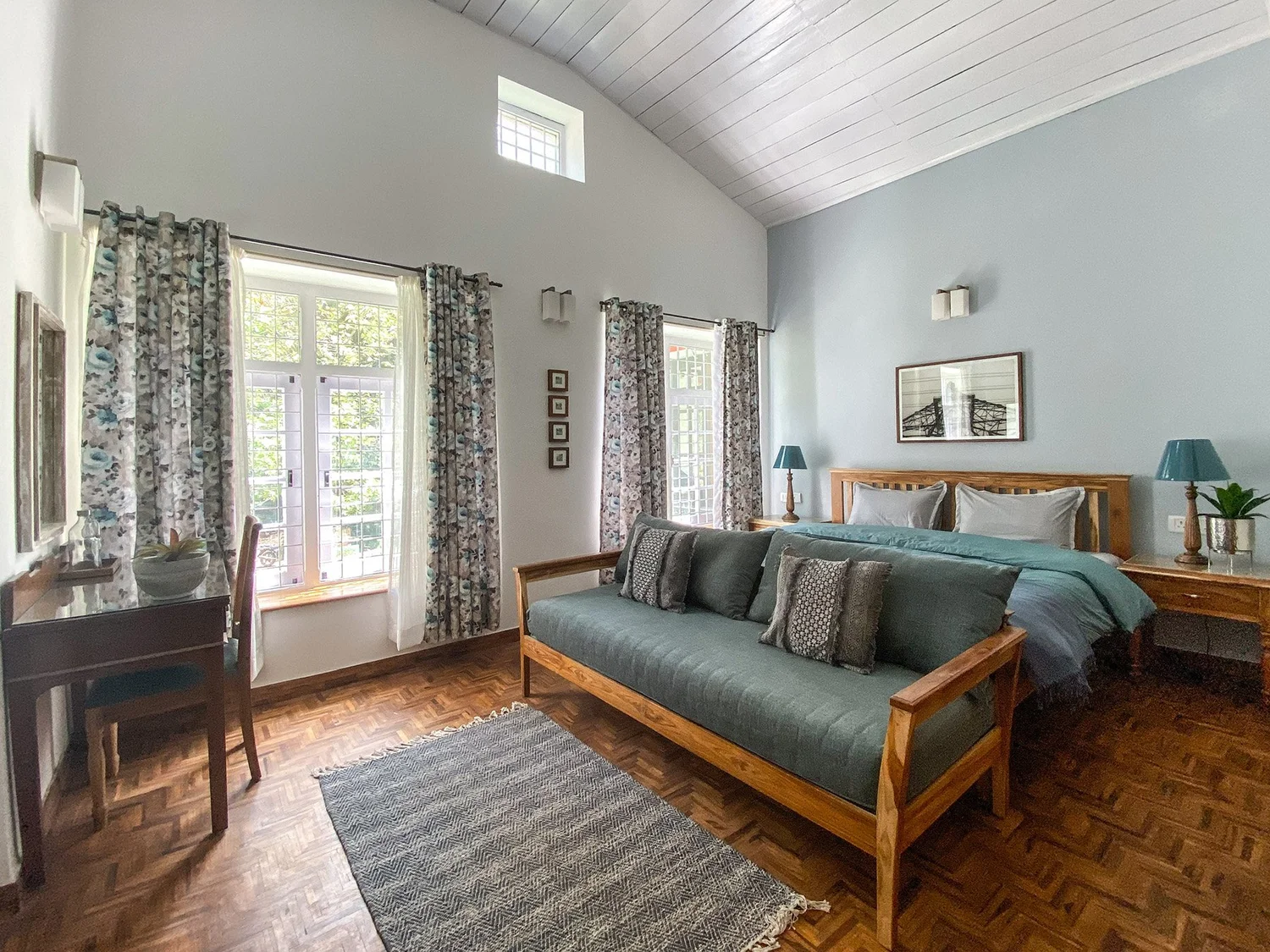 Master Bedroom at The Dunnottar Bungalow