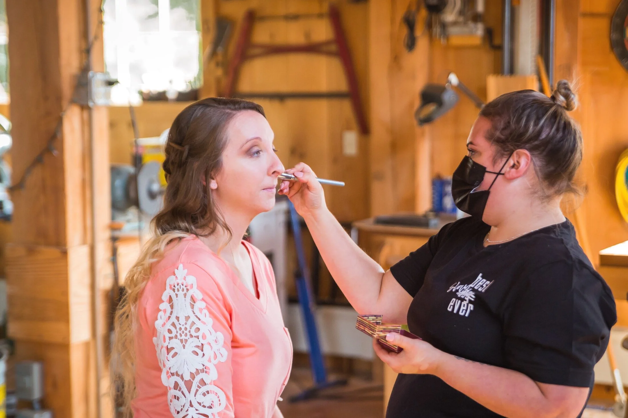 Bridal makeup by Laurie